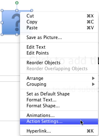 Action Button Powerpoint