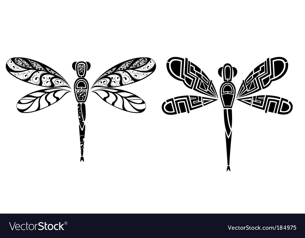 Butterfly And Dragonfly Tattoo Designs
