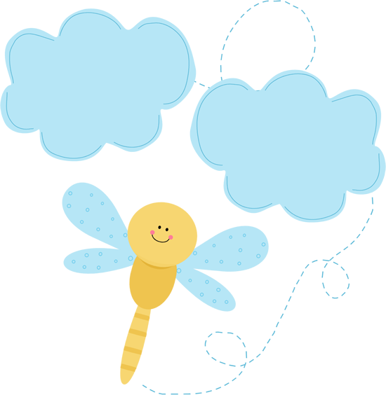 Cute Dragonfly Clipart