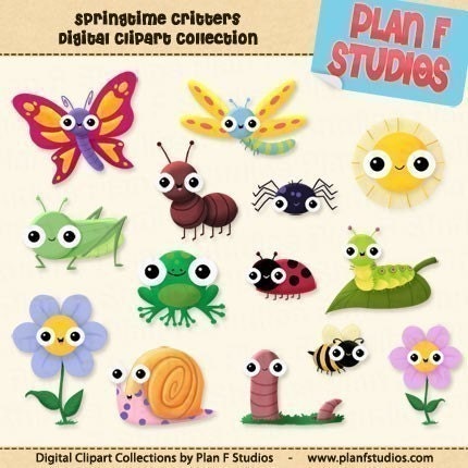 Cute Dragonfly Clipart