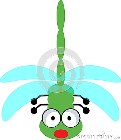 Cute Dragonfly Clipart