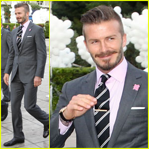 David Beckham Hair 2012
