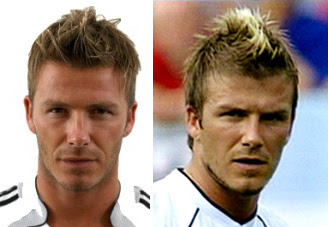 David Beckham Hair Mohawk