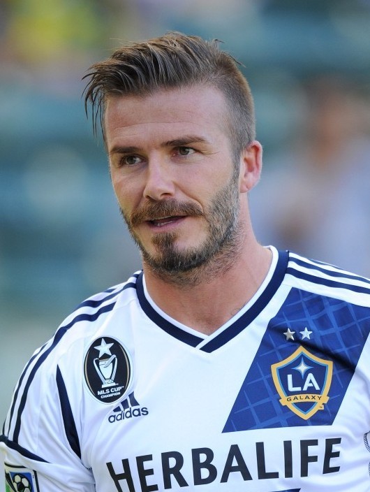 David Beckham Haircut 2012
