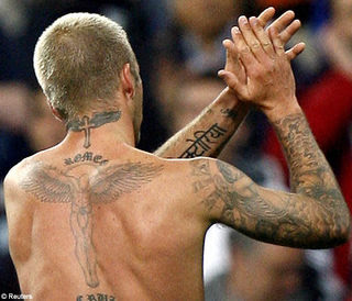 David Beckham Tattoos Meanings