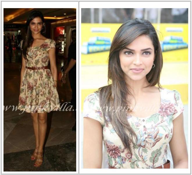 Deepika Padukone In Jeans And Top
