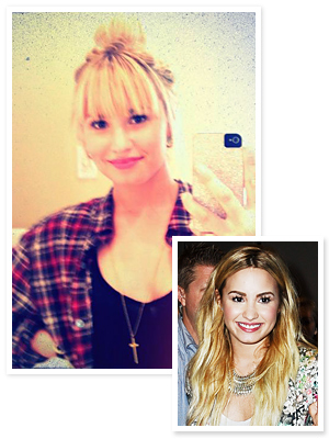 Demi Lovato 2012 Bangs