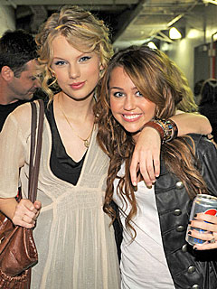 Demi Lovato And Selena Gomez And Miley Cyrus And Taylor Swift