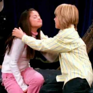 Demi Lovato And Selena Gomez Kissing Each Other