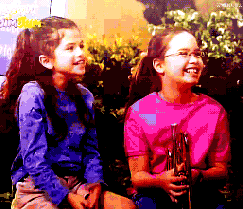 Demi Lovato And Selena Gomez On Barney