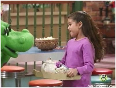 Demi Lovato And Selena Gomez On Barney And Friends