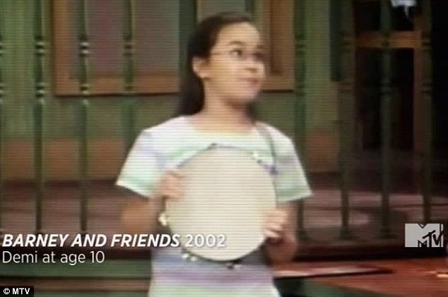 Demi Lovato Fat Child