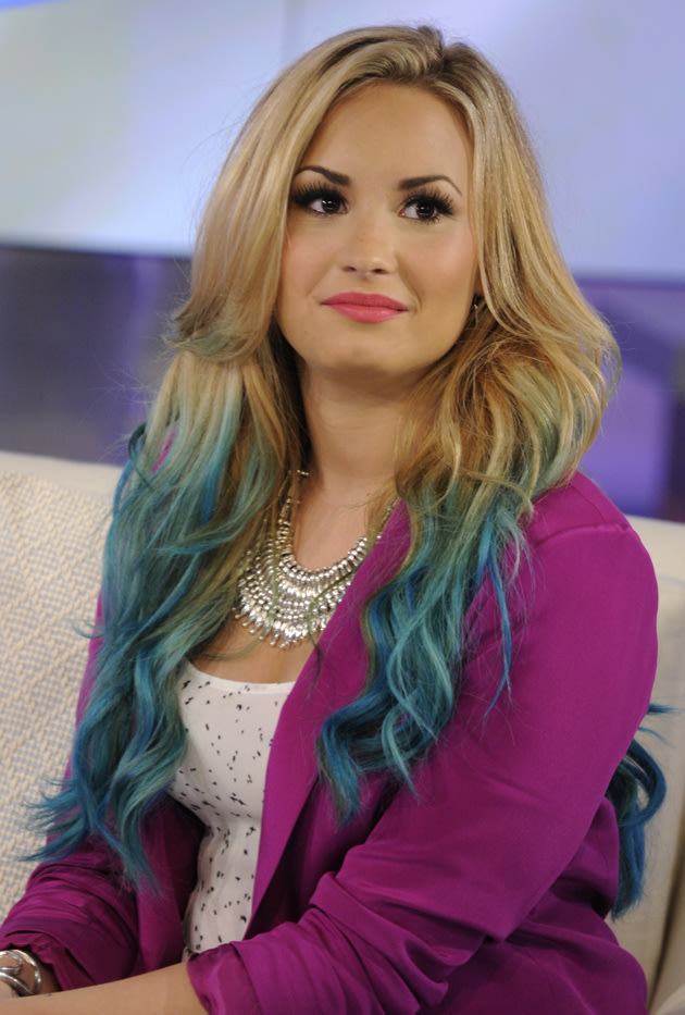 Demi Lovato Hair 2012 Fringe