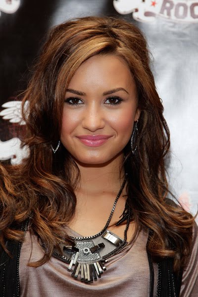 Demi Lovato Hair Up