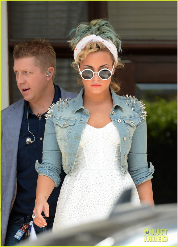 Demi Lovato Hairstyles X Factor
