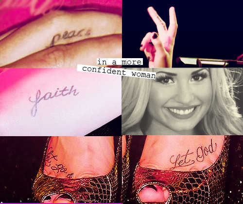 Demi Lovato Tattoos Stay Strong