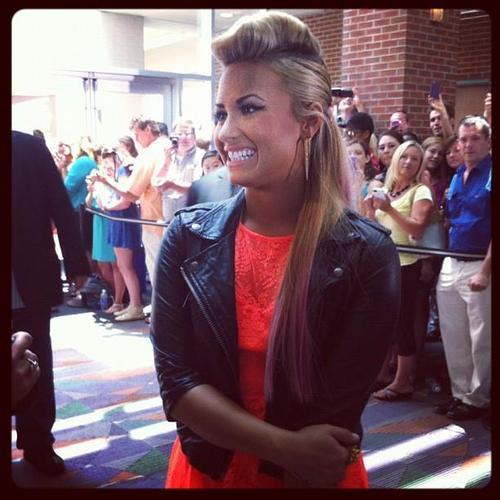 Demi Lovato X Factor Hair