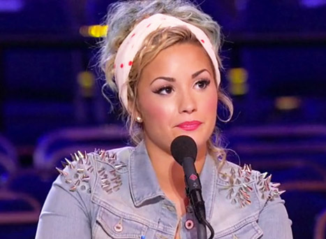 Demi Lovato X Factor Usa 2012