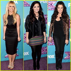 Demi Lovato X Factor Usa Outfits