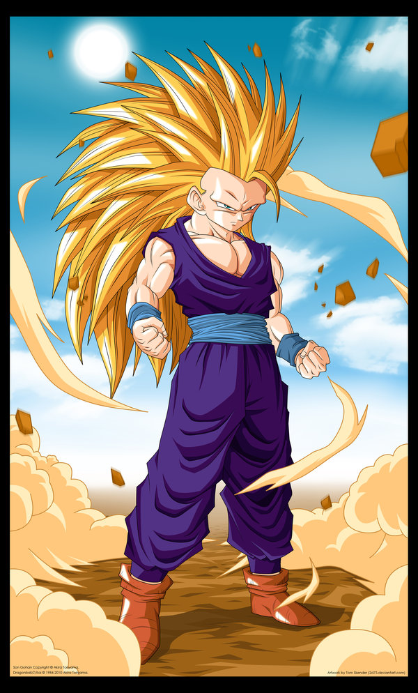 Dragon Ball Af Gohan Ssj4