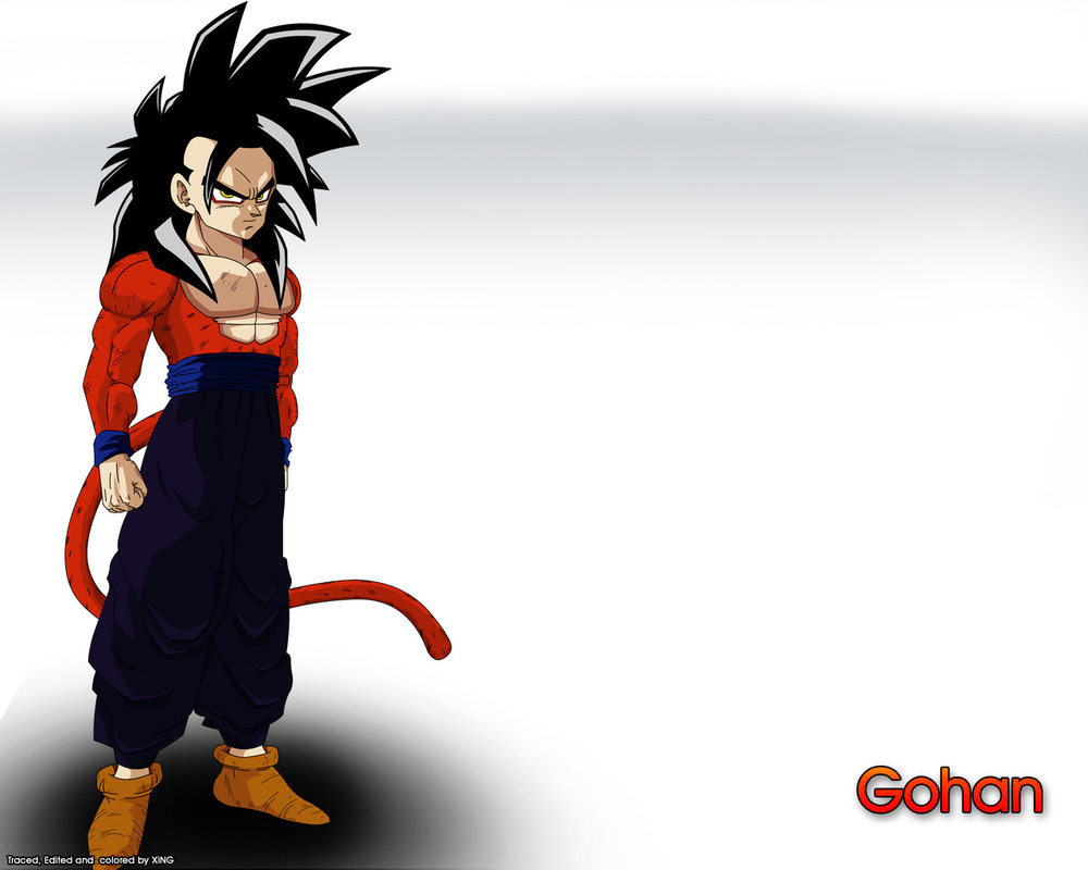 Dragon Ball Af Gohan Ssj4