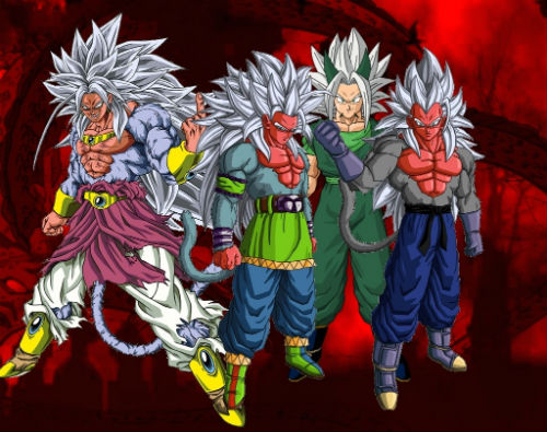 Dragon Ball Gt Goku And Vegeta