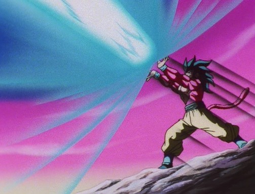 Dragon Ball Gt Goku Ssj4 Vs Baby