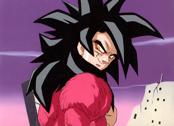 Dragon Ball Gt Goku Ssj4 Vs Baby
