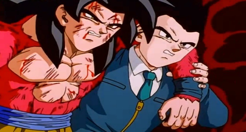 Dragon Ball Gt Goku Ssj4 Vs Super 17