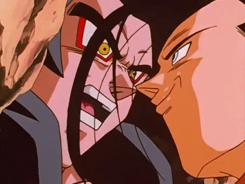 Dragon Ball Gt Goku Ssj4 Vs Super 17
