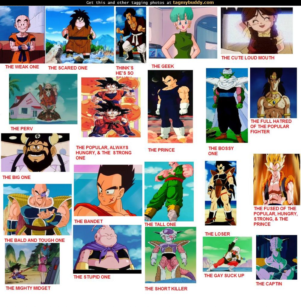 Dragon Ball Z Characters