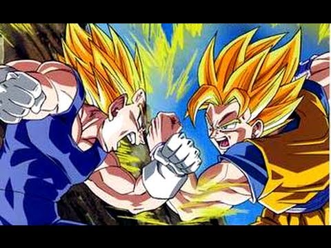 Dragon Ball Z Goku Super Saiyan 3 Vs Majin Buu