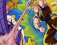 Dragon Ball Z Goku Super Saiyan 3 Vs Majin Buu