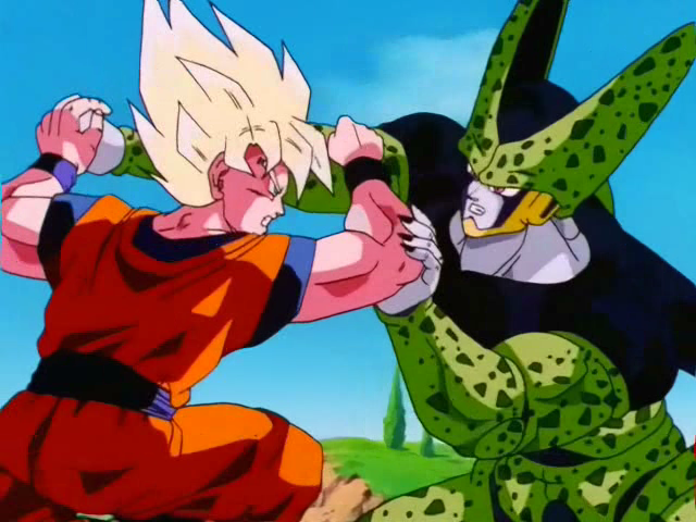 Dragon Ball Z Kai Cell Vs Goku