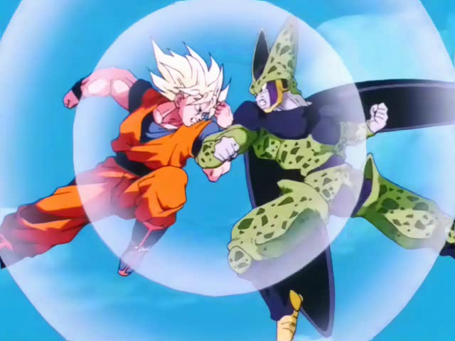 Dragon Ball Z Kai Cell Vs Goku