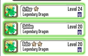 Dragon City Breeding List Legendary