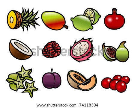 Dragon Fruit Cartoon