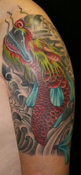 Dragon Tattoo Arm Designs