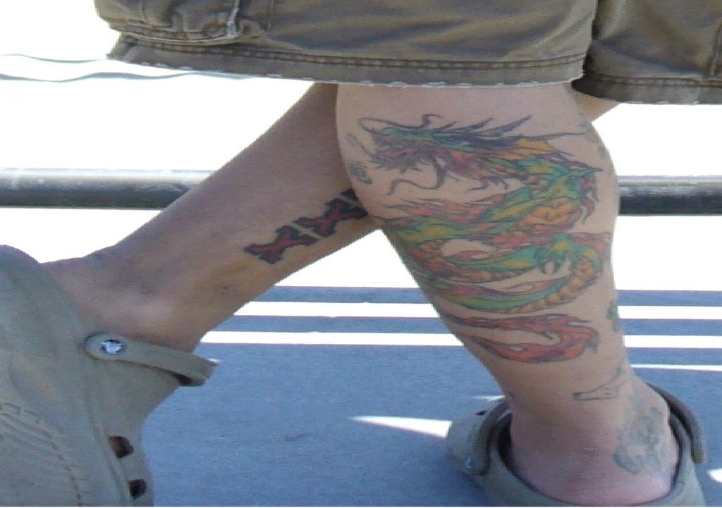 Dragon Tattoos For Men On Leg
