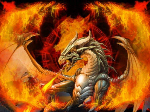 Dragon Wallpaper Fire