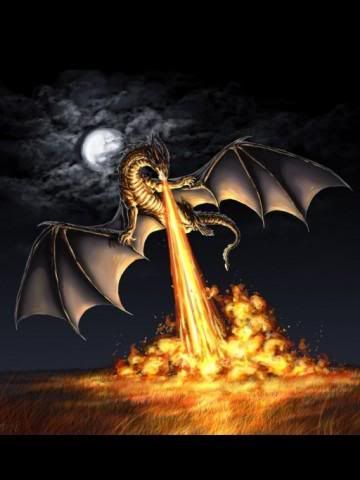 Dragon Wallpaper Fire