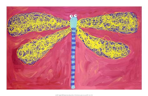 Dragonfly Artwork Framed