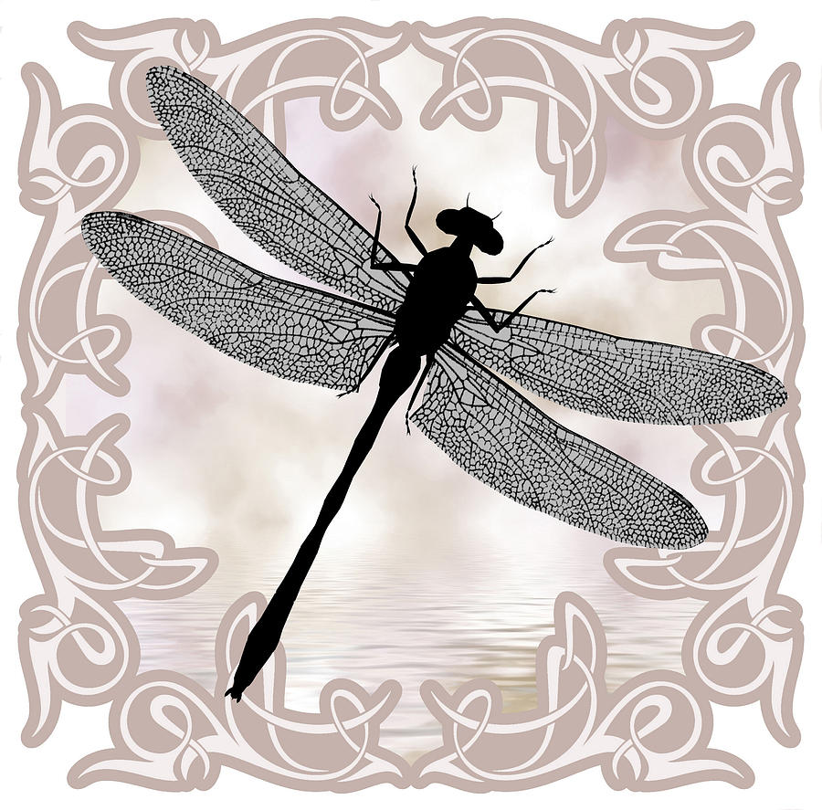 Dragonfly Artwork Framed