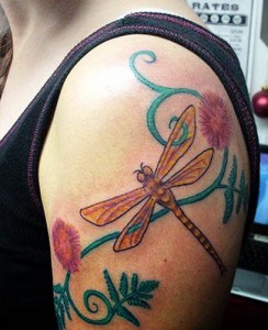 Dragonfly Tattoo Designs Women