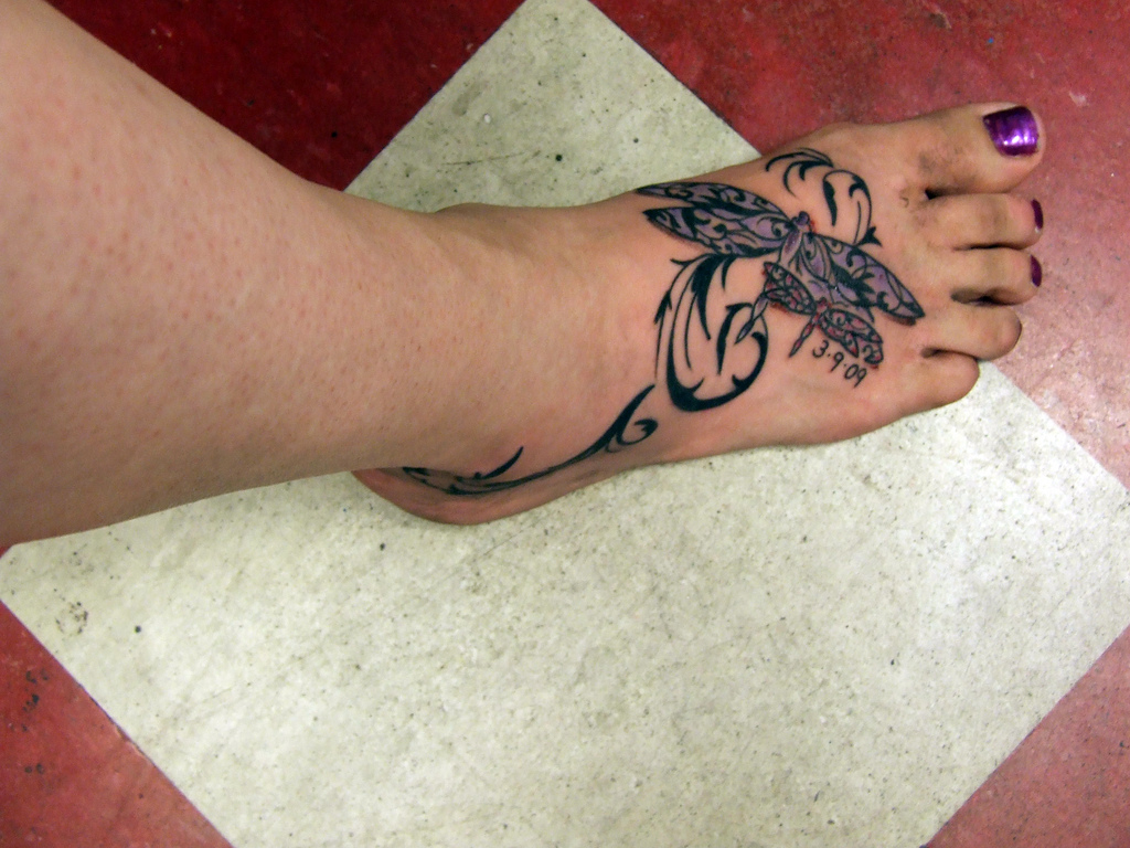 Dragonfly Tattoo Meaning 2010
