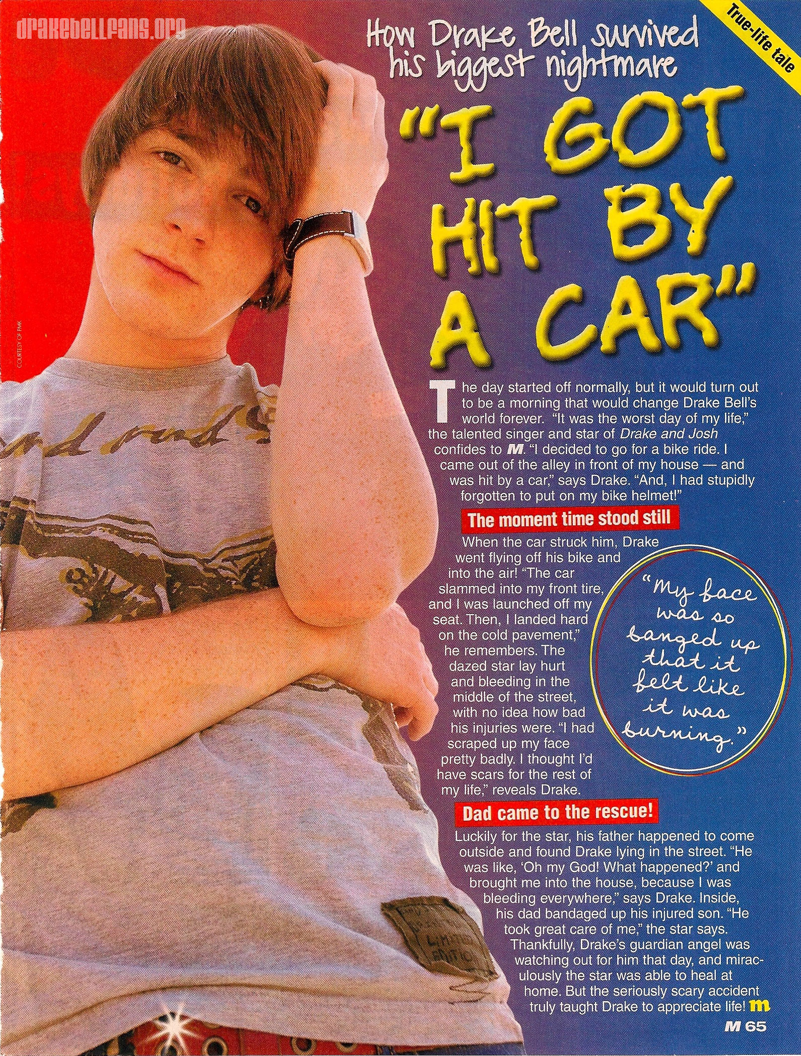 Drake Bell Car Accident 2005