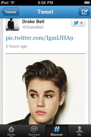 Drake Bell Justin Bieber Twitter War