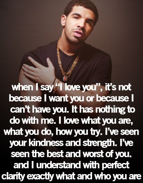 Drake Quotes Tumblr Love