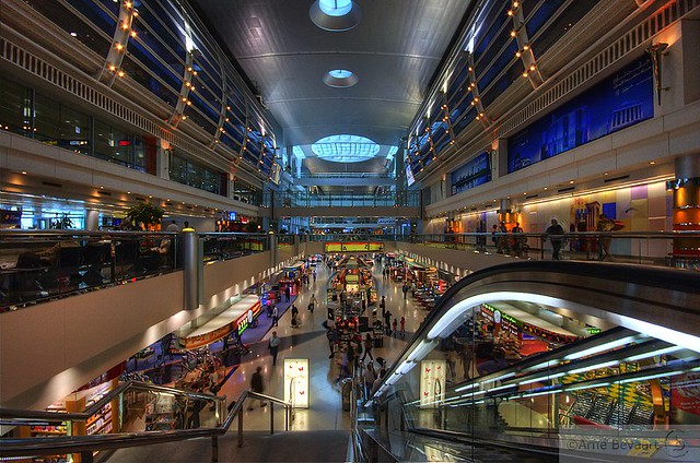 Dubai Airport Terminal 1 Arrivals Map