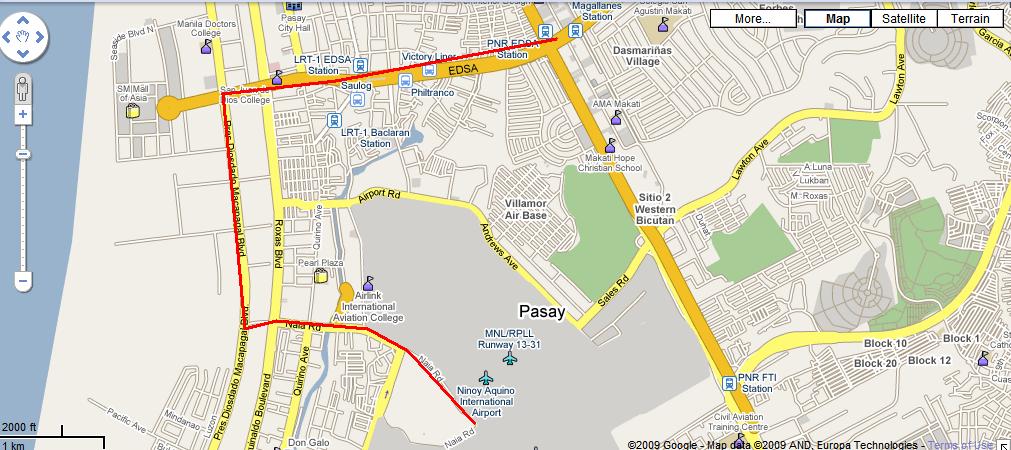 Dubai Airport Terminal 2 Map